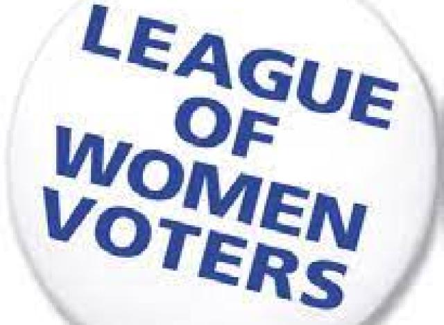 Helga in the League of Women Voters