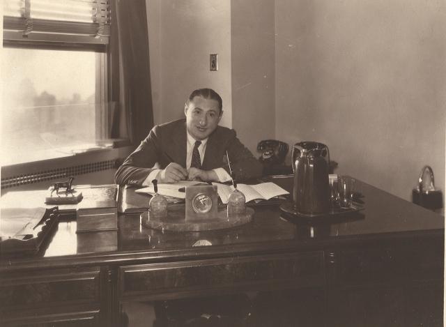 The family secret behind grandfather's desk calendar